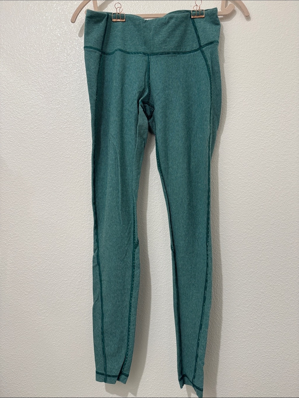 lululemon athletica Teal Green High-Rise Leggings